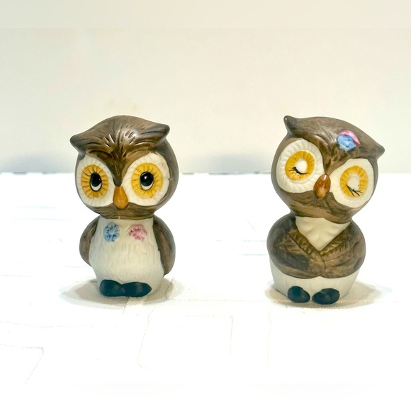 Vintage Other - Vintage Owl Salt & Pepper Shakers